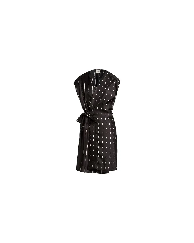 ALYSI CRÈME - KLEIDER - Mini-Kleiderauf YOOX.COM Schwarz