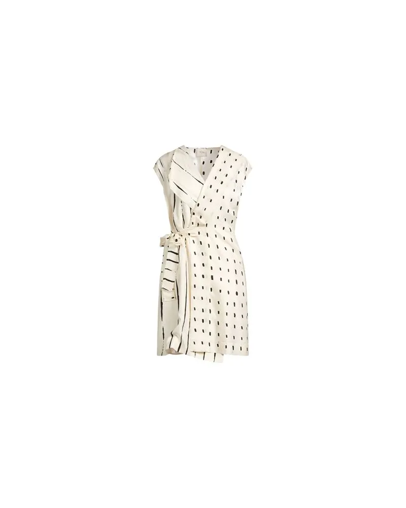 ALYSI CRÈME - KLEIDER - Mini-Kleiderauf YOOX.COM Elfenbein