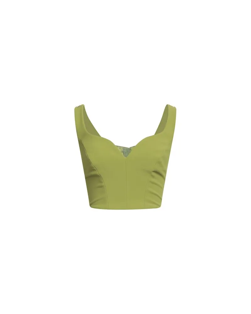 Elisabetta Franchi TOPS - Topsauf YOOX.COM Grün