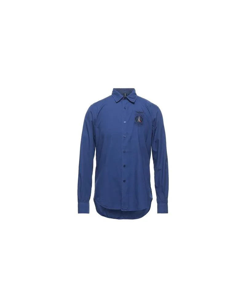 Aeronautica Militare TOPS - Hemdenauf YOOX.COM Blau