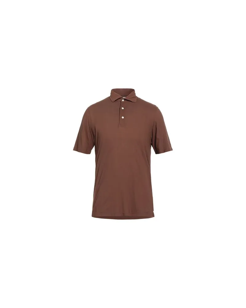 Luigi Borrelli TOPS - Poloshirtsauf YOOX.COM Braun