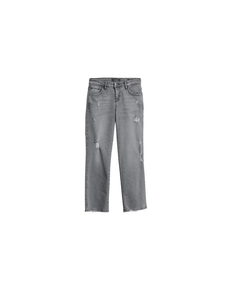 Guess HOSEN & RÖCKE - Jeanshosenauf YOOX.COM Grau