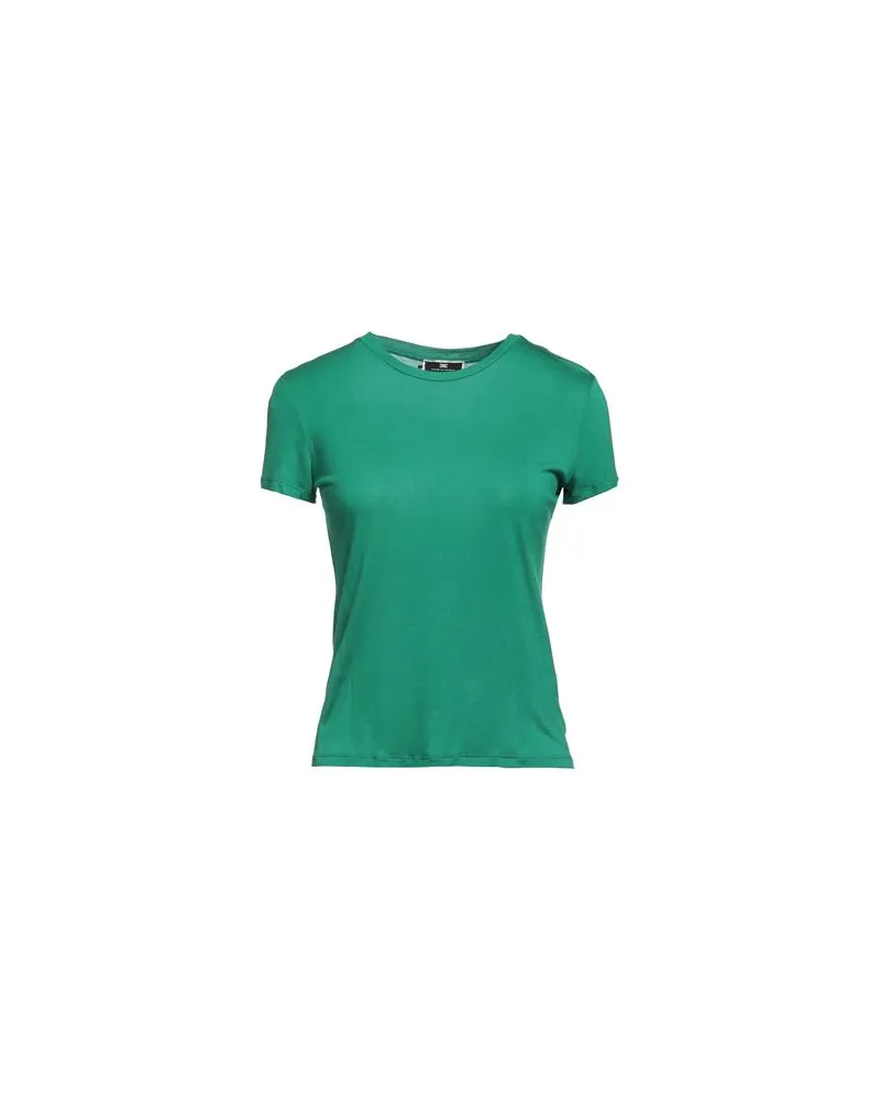 Elisabetta Franchi TOPS - T-shirtsauf YOOX.COM Smaragdgrün