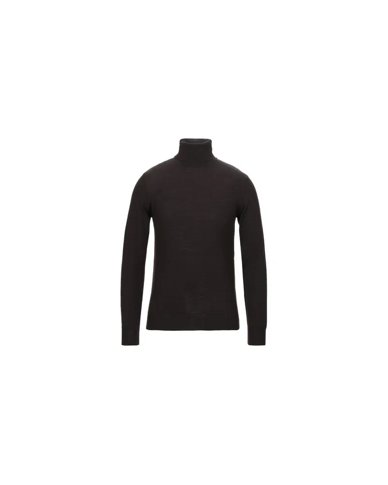 VNECK STRICKWAREN - Rollkragenpulloverauf YOOX.COM Dunkelbraun