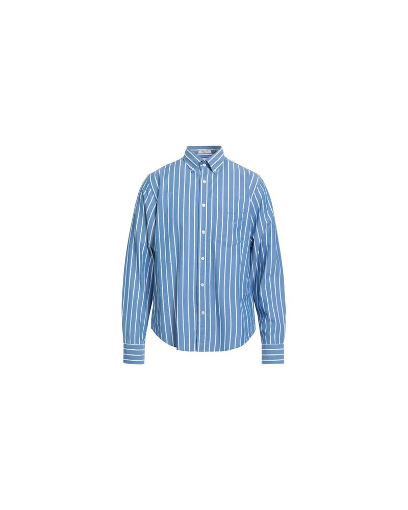 Gant TOPS - Hemdenauf YOOX.COM Blau