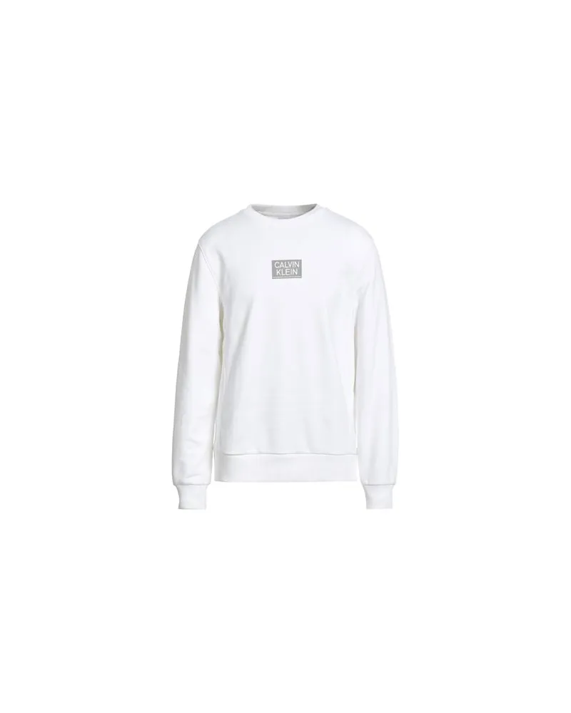Calvin Klein TOPS - Sweatshirtsauf YOOX.COM Weiß
