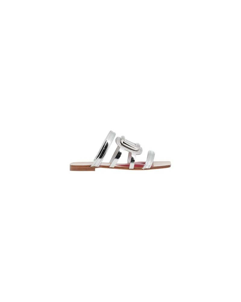 Roger Vivier SCHUHE - Sandalenauf YOOX.COM Silber