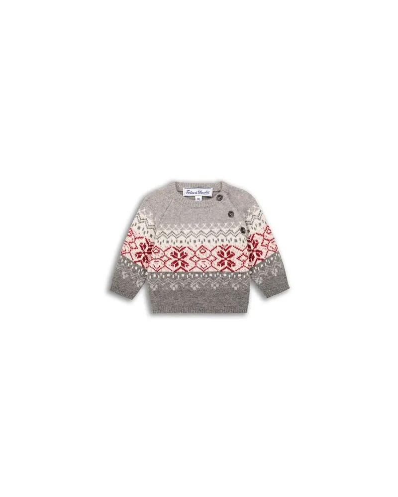 Tartine et Chocolat STRICKWAREN - Pulloverauf YOOX.COM Grau