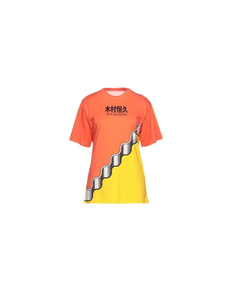 Paco Rabanne TOPS - T-shirtsauf YOOX.COM Orange