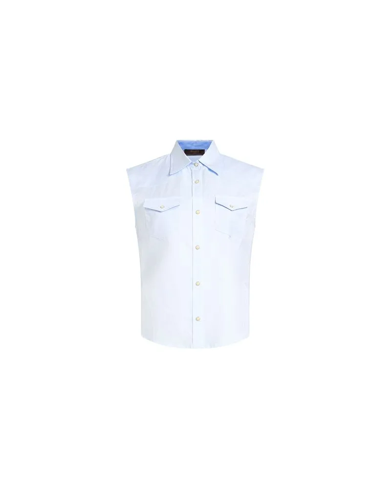 MOORER TOPS - Hemdenauf YOOX.COM Himmelblau