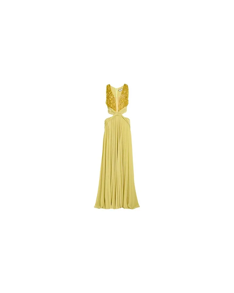 Elisabetta Franchi RED CARPET - KLEIDER - Maxi-Kleiderauf YOOX.COM Gelb
