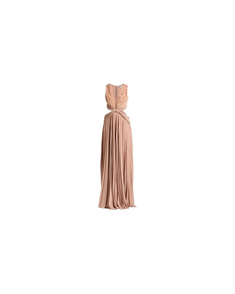 Elisabetta Franchi RED CARPET - KLEIDER - Maxi-Kleiderauf YOOX.COM Antikrosa