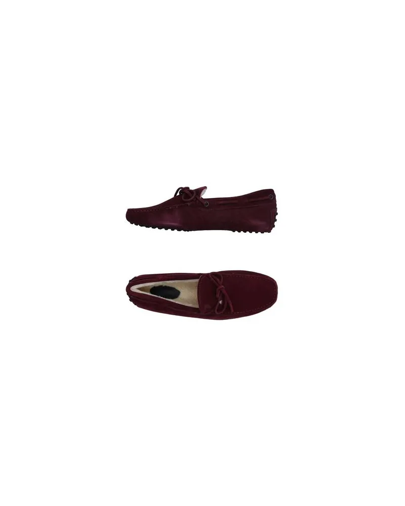 TOD'S SCHUHE - Mokassinsauf YOOX.COM Pflaume