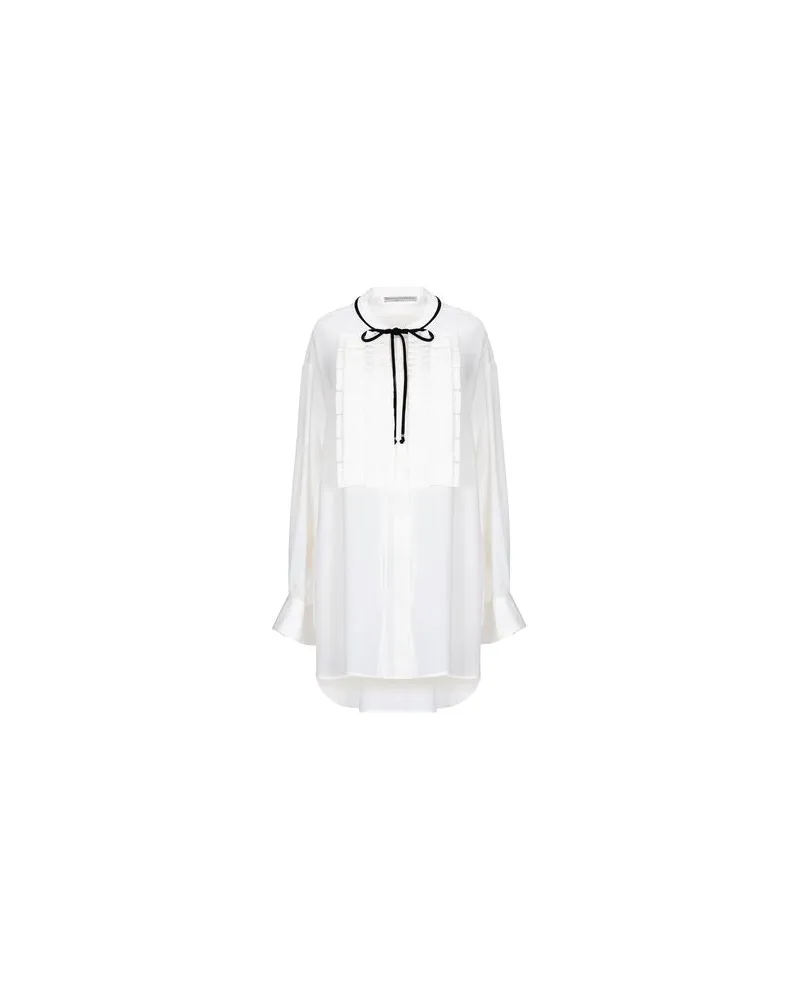 Ermanno Scervino TOPS - Hemdenauf YOOX.COM Elfenbein
