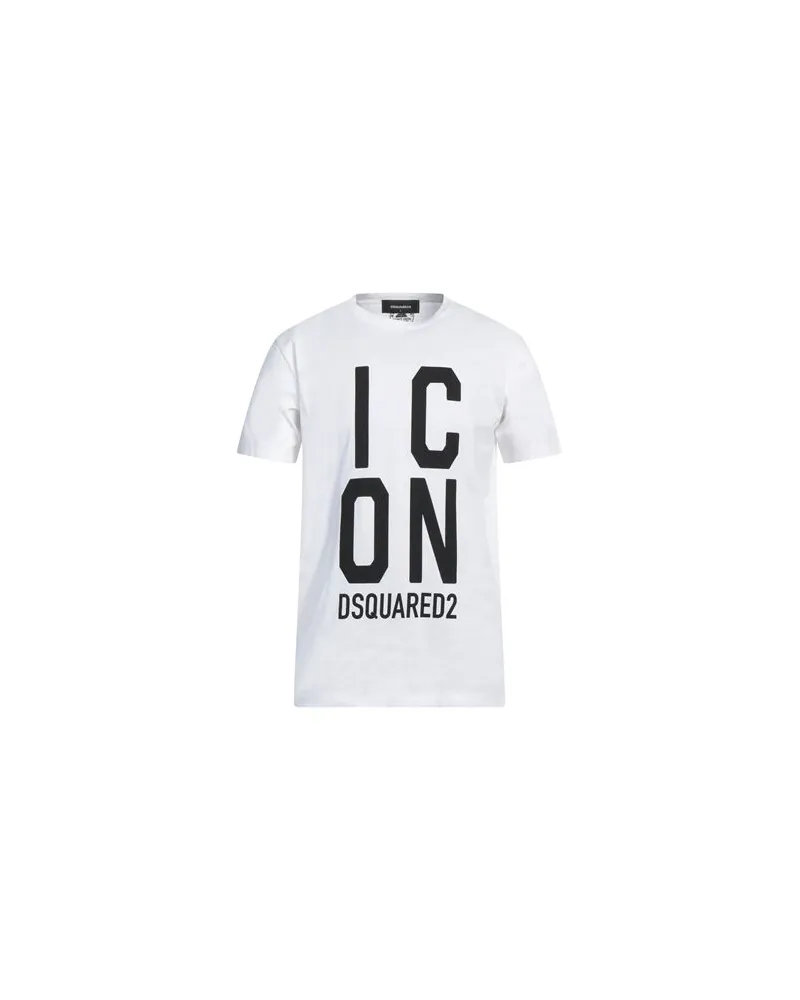 Dsquared2 TOPS - T-shirtsauf YOOX.COM Weiß