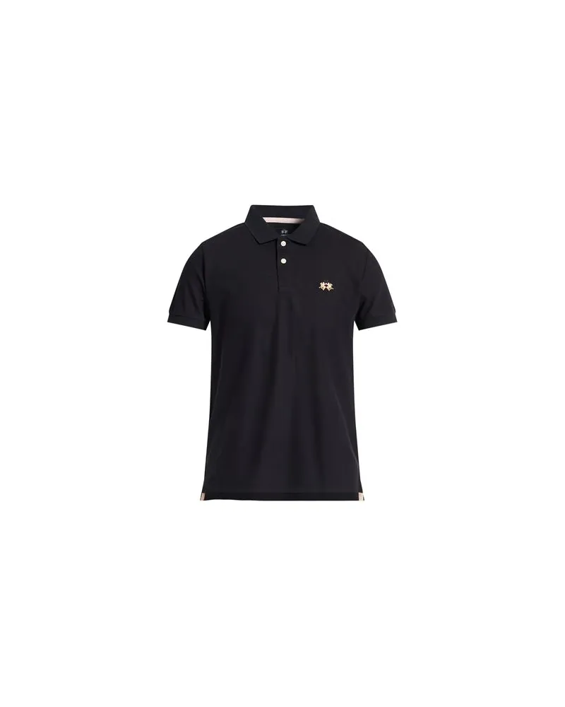 La Martina TOPS - Poloshirtsauf YOOX.COM Schwarz