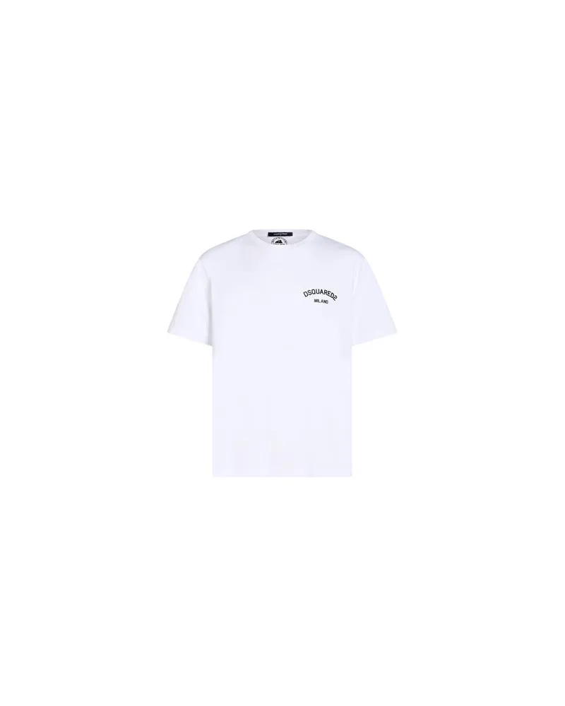 Dsquared2 TOPS - T-shirtsauf YOOX.COM Weiß