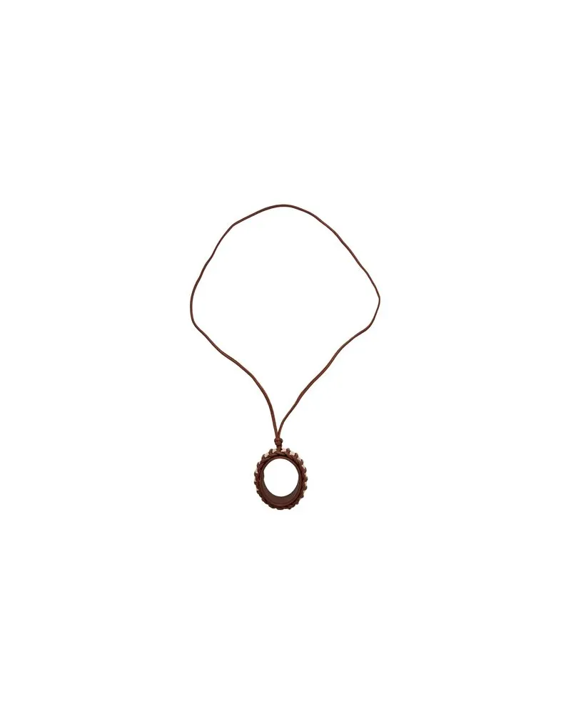 Max Mara SCHMUCK und UHREN - Halskettenauf YOOX.COM Braun