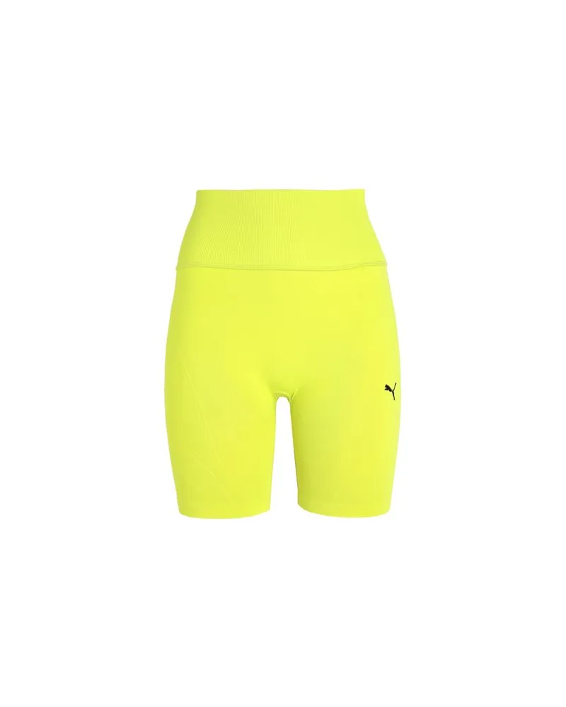 Puma SHAPELUXE SEAMLESS HW 6'''' SHORT TIGHT'' - ''SHAPELUXE SEAMLESS HW 6'''' SHORT TIGHT'' - HOSEN & RÖCKE - Shorts & Bermudashortsauf YOOX.COM Limettengrün