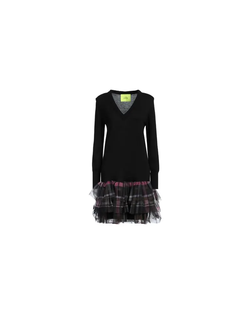 Actitude by Twinset KLEIDER - Mini-Kleiderauf YOOX.COM Schwarz