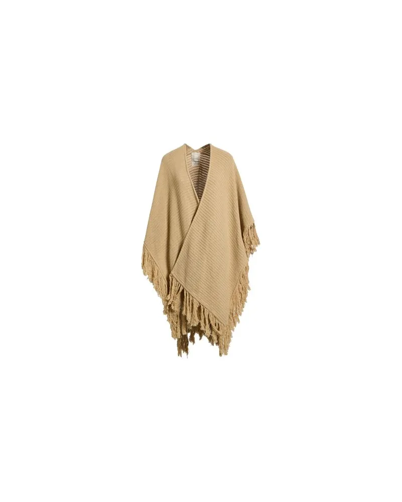 Compagnia Italiana FRIENDLY SWEATER - JACKEN & MÄNTEL - Capesauf YOOX.COM Beige