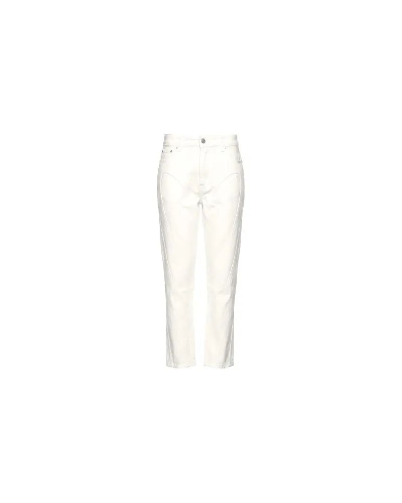 Thierry Mugler HOSEN & RÖCKE - Jeanshosenauf YOOX.COM Weiß