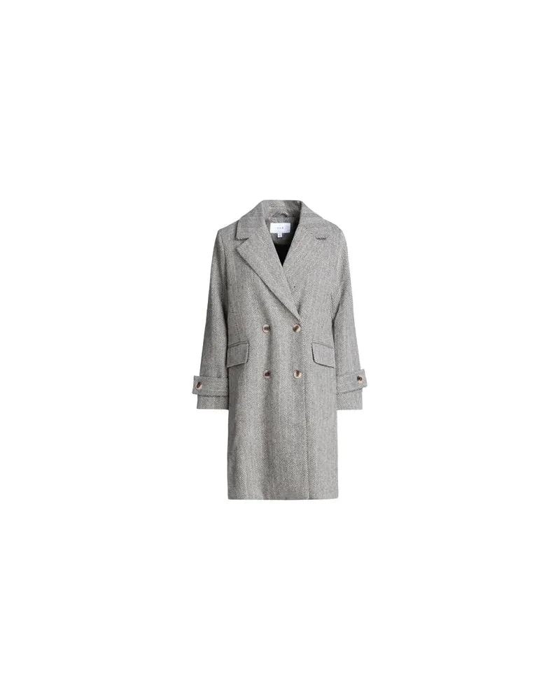 Vila JACKEN & MÄNTEL - Mäntelauf YOOX.COM Elfenbein