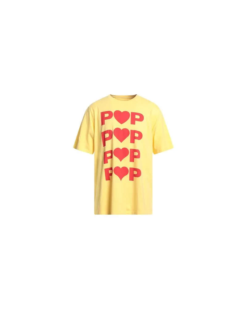Pop Trading Company TOPS - T-shirtsauf YOOX.COM Gelb