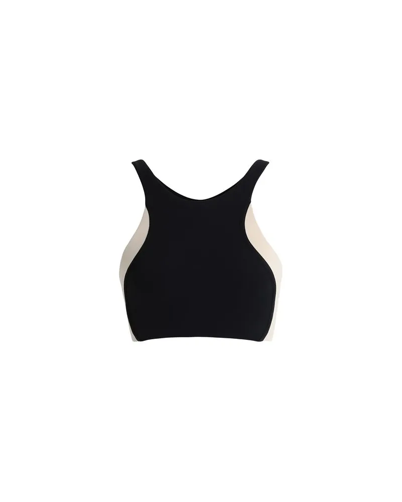 Nike Yoga Dri-FIT Swoosh ST NOV Women's Bra  - TOPS - Topsauf YOOX.COM Schwarz