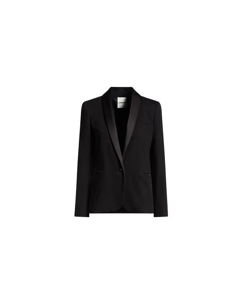 Sandro ANZÜGE und CO-ORDS - Blazersauf YOOX.COM Schwarz