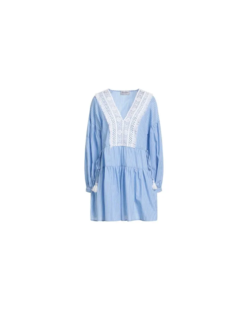 Ermanno Scervino KLEIDER - Mini-Kleiderauf YOOX.COM Hellblau