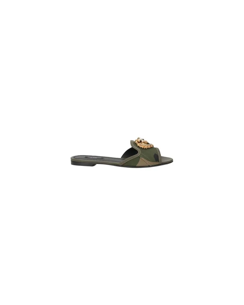 Dolce & Gabbana SCHUHE - Sandalenauf YOOX.COM Militärgrün