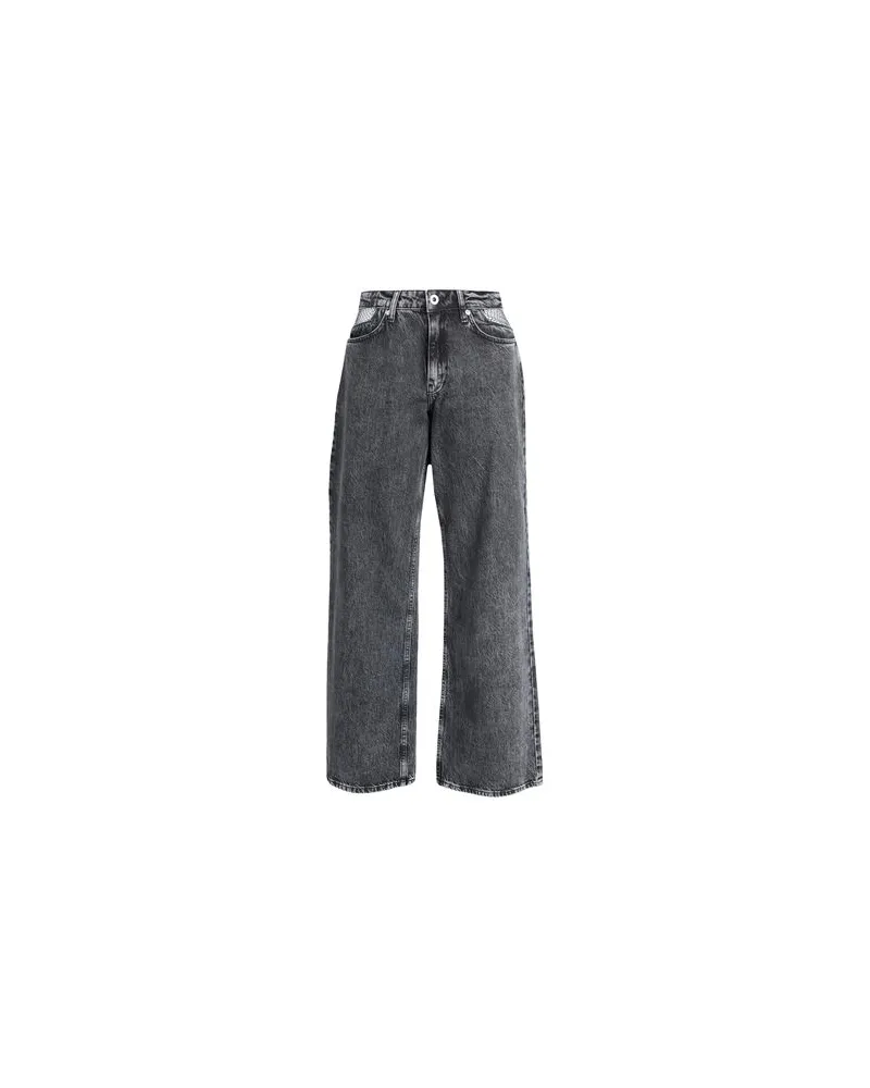 Karl Lagerfeld HOSEN & RÖCKE - Jeanshosenauf YOOX.COM Schwarz