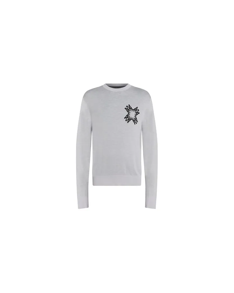 Amiri STRICKWAREN - Pulloverauf YOOX.COM Hellgrau