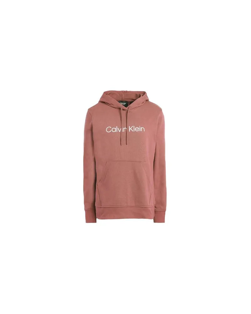 Calvin Klein TOPS - Sweatshirtsauf YOOX.COM Rostrot