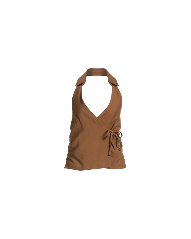 Dixie TOPS - Topsauf YOOX.COM Braun