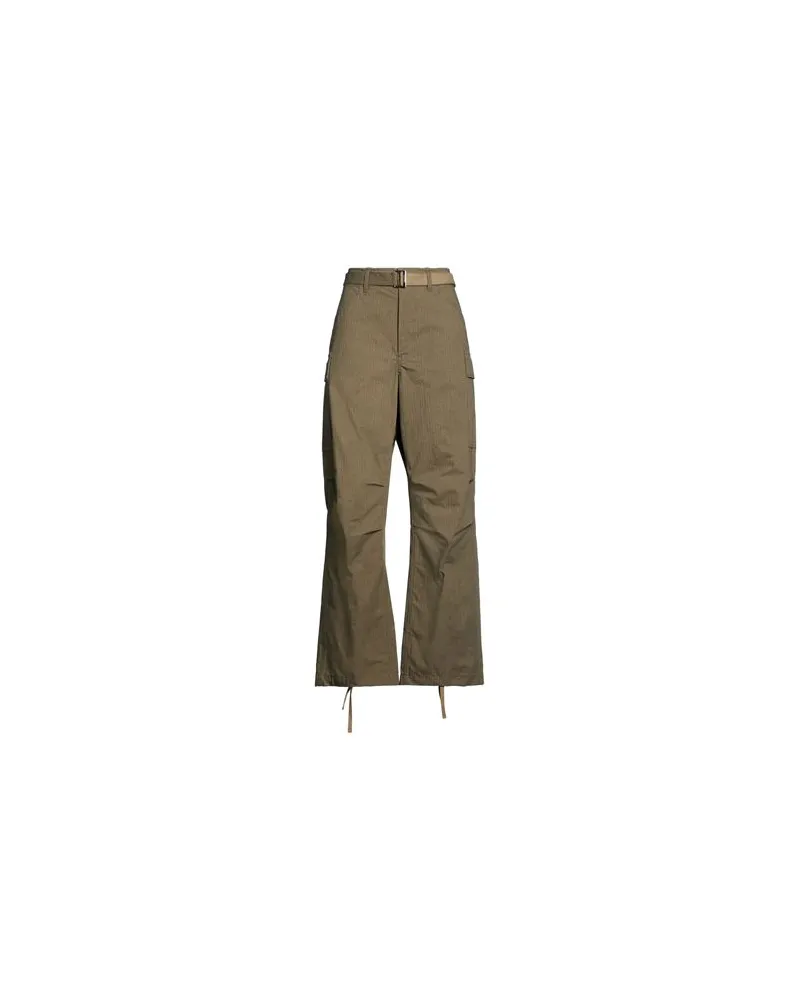Sacai HOSEN & RÖCKE - Hosenauf YOOX.COM Militärgrün