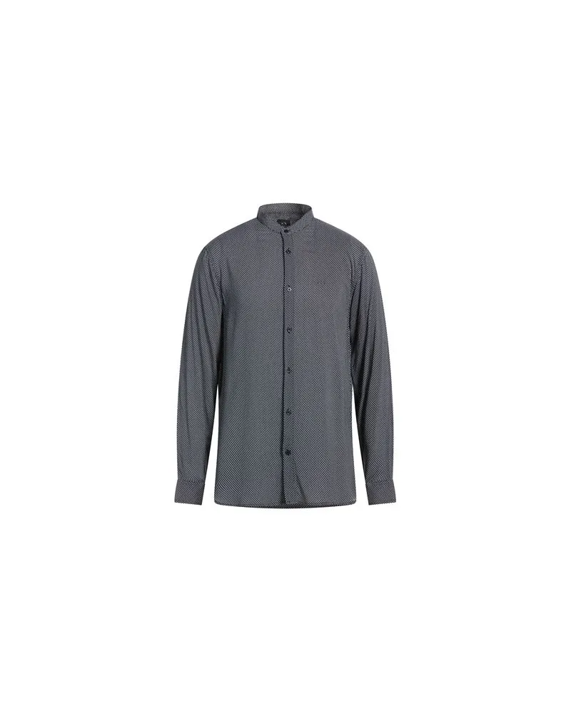 Armani Exchange TOPS - Hemdenauf YOOX.COM Marineblau