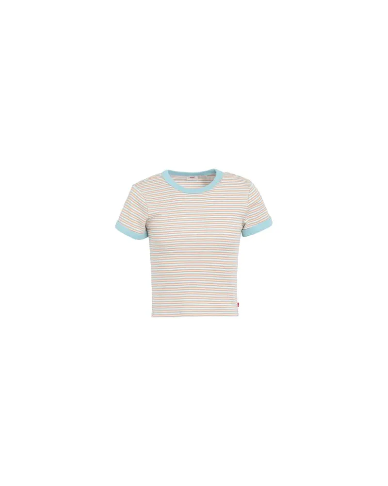 Levi's RINGER MINI TEE  - TOPS - T-shirtsauf YOOX.COM Himmelblau