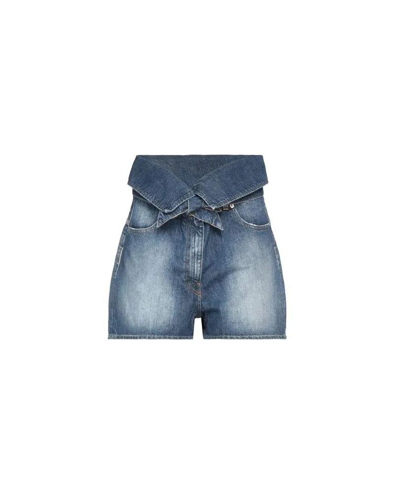 VICOLO HOSEN & RÖCKE - Jeansshortsauf YOOX.COM Blau