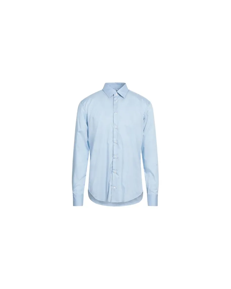 Emporio Armani TOPS - Hemdenauf YOOX.COM Himmelblau