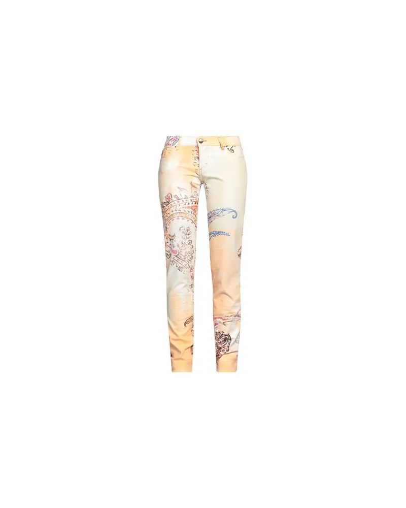 Just Cavalli HOSEN & RÖCKE - Jeanshosenauf YOOX.COM Lachs