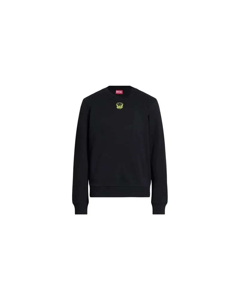 Diesel TOPS - Sweatshirtsauf YOOX.COM Schwarz