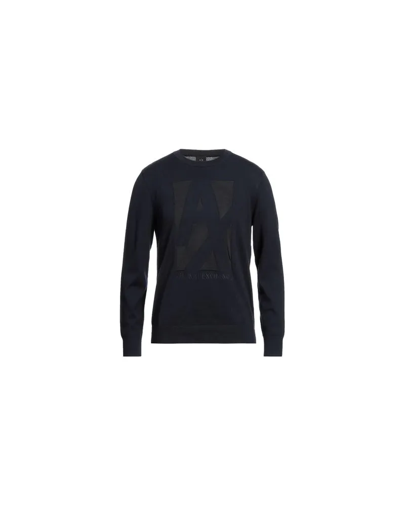 Armani Exchange STRICKWAREN - Pulloverauf YOOX.COM Nachtblau