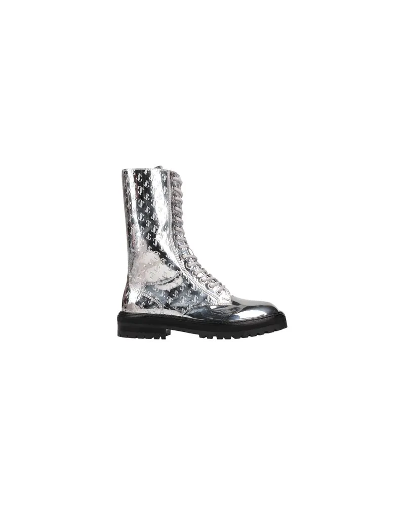 Jimmy Choo SCHUHE - Stiefelettenauf YOOX.COM Silber