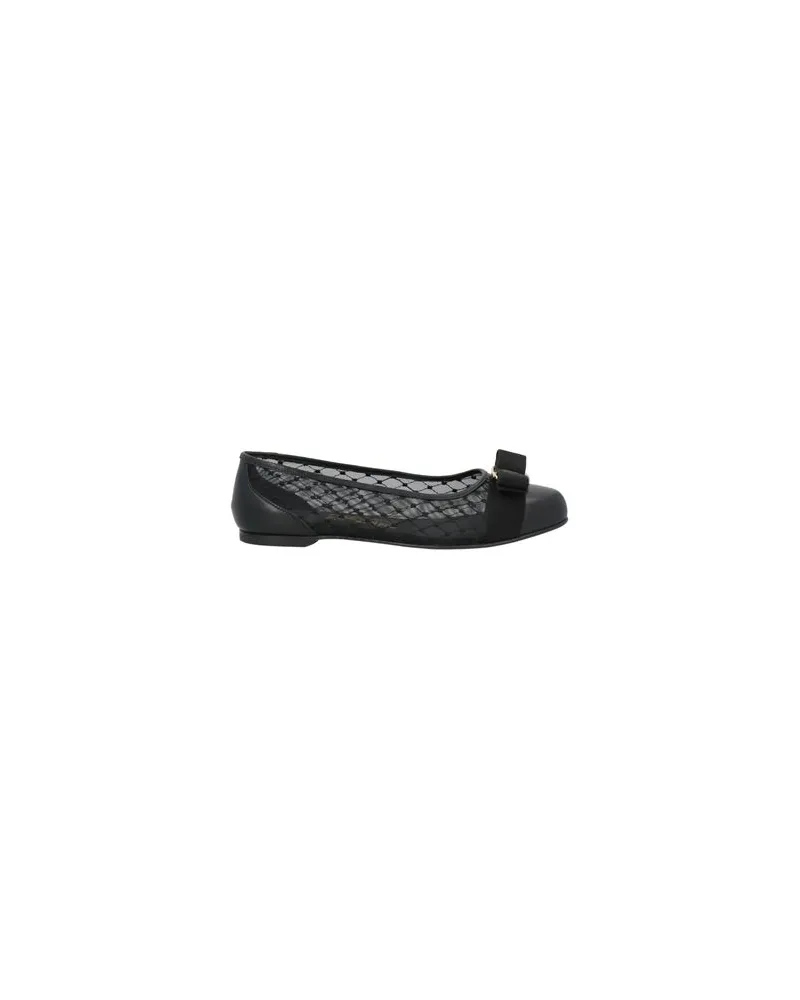 Ferragamo BALLERINA - SCHUHE - Ballerinasauf YOOX.COM Schwarz