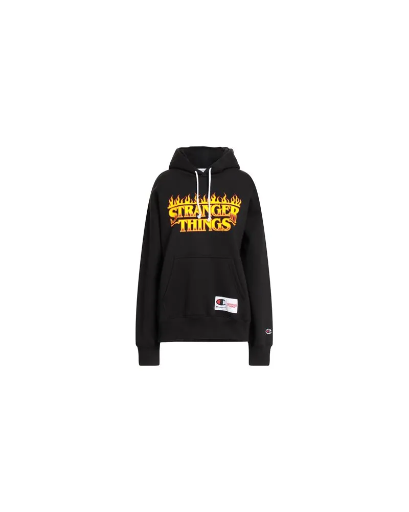 Champion X STRANGER THINGS - TOPS - Sweatshirtsauf YOOX.COM Schwarz