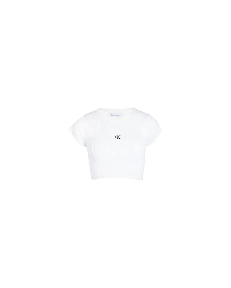 Calvin Klein TOPS - Topsauf YOOX.COM Weiß