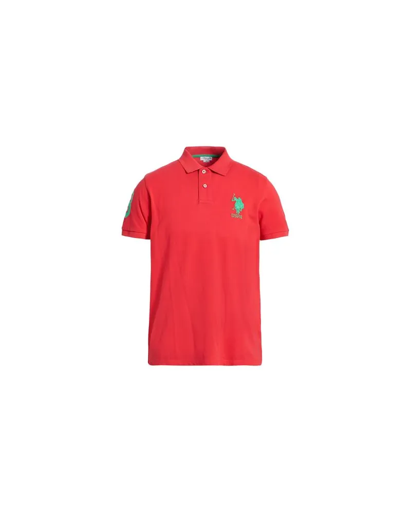 U.S. Polo Assn.  TOPS - Poloshirtsauf YOOX.COM Tomatenrot