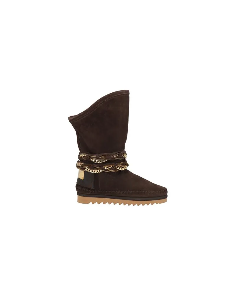Karma of Charme SCHUHE - Stiefelettenauf YOOX.COM Dunkelbraun